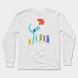 Color Doodle Long Sleeve T-Shirt